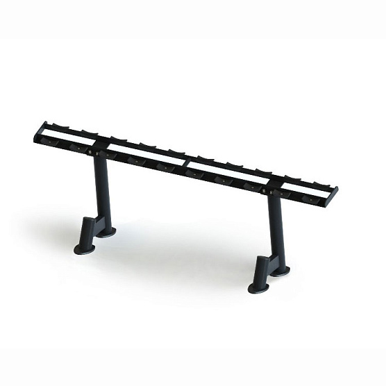 Стойка для 5 пар гантелей 1-ярусная Kraft Fitness KFSTTDRY