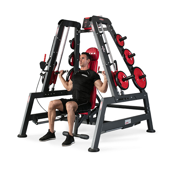 Нагружаемый дисками тренажер Panatta HP 1HP122 фото2