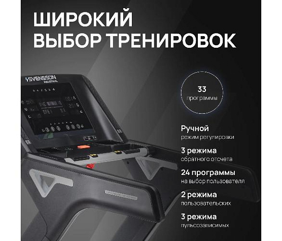 Беговая дорожка Svensson Industrial TECHART профессиональная фото12