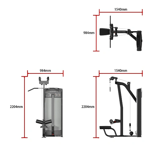 Тяга сверху Smith Fitness Excellence RE8011