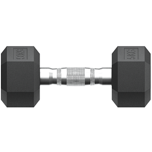 Купить Unix Fit Гантель гексагональная обрезиненная 5 кг / шт. в Москве