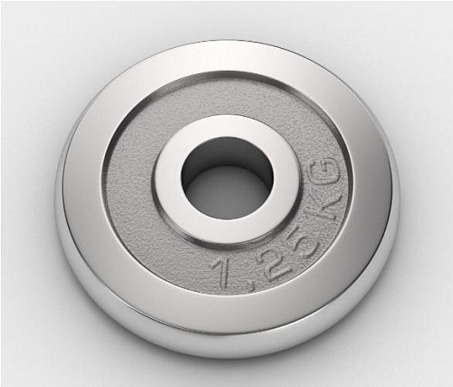 Купить Диск хромированный Unix Fit 1.25 кг / 25 мм в Москве