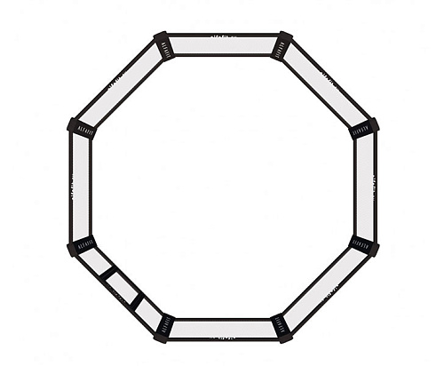 Октагон напольный AlfaFit без мягкого настила и покрытия