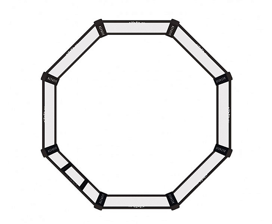 Октагон напольный AlfaFit без мягкого настила и покрытия фото2