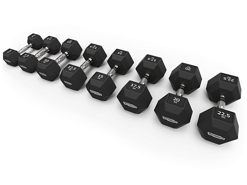 Купить Набор гексагональных гантелей Technogym Kit Hexagon Dumbbell в Москве
