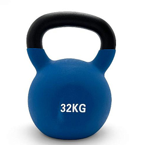 Купить Гиря Unix Fit Гиря виниловая 32 кг Blue в Москве