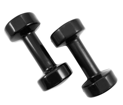 Гантели цветные Livepro LP8076-5 (пара)