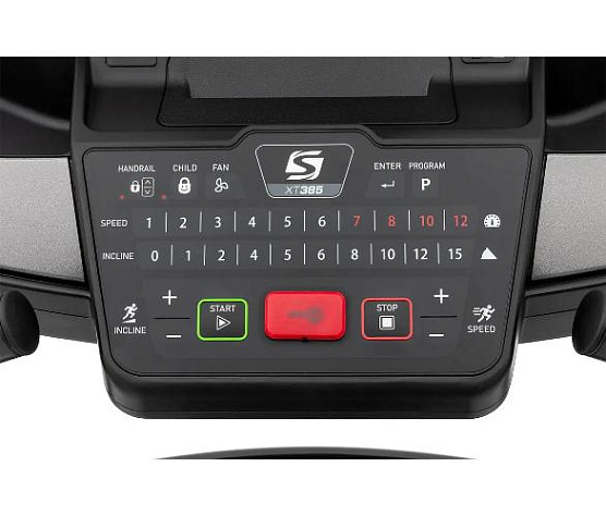 Беговая дорожка Spirit Fitness XT385 BLACK фото13