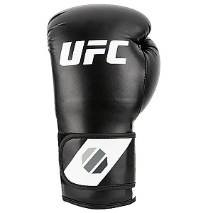 Купить UFC Pro Fitness Перчатки тренировочные для спарринга черные - 8 Oz в Москве