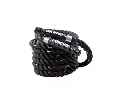 Канат тренировочный Original FitTools OKPRO 12 м D-38 мм телиреновый