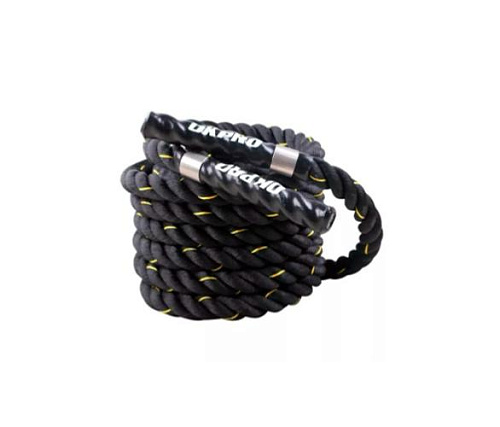 Купить Канат тренировочный Original FitTools OKPRO 12 м D-38 мм телиреновый в Москве