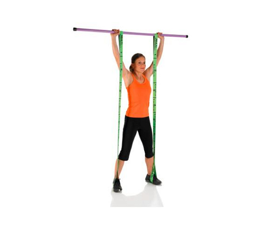 Эспандер Original FitTools Elastiband 10 кг зеленый фото3