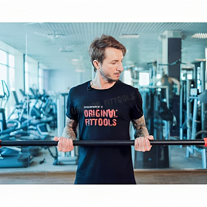 Купить Original FitTools Бодибар FT 4 кг красный наконечник в Москве