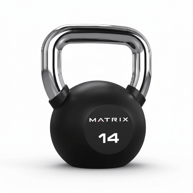 Matrix Fitness Rubber Kettlebell 4 кг — фото 1
