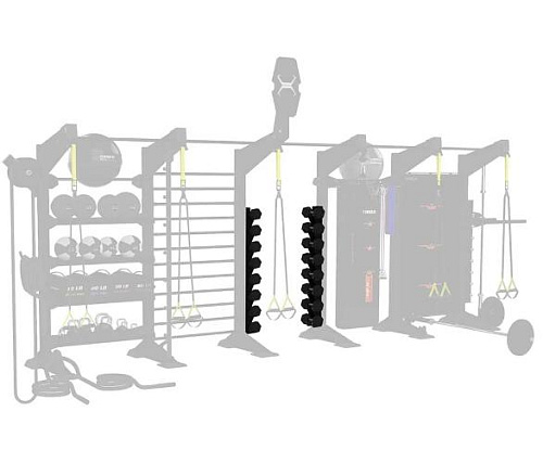Кронштейн вертикальный для гантелей Torque XCREATE-VDS4-101 (опция для X-Create)