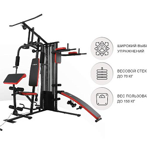 Купить Мультистанция Unix Fit BLOCK PRO силовой комплекс в Москве