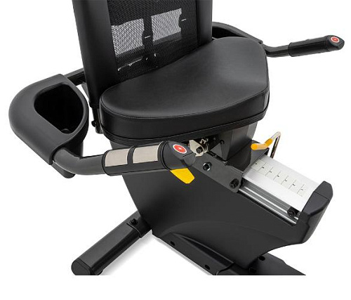 Велотренажер горизонтальный Spirit Fitness XBR95 черный