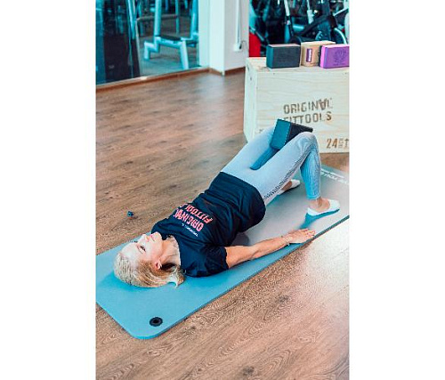 Блок для йоги Original FitTools Black Block