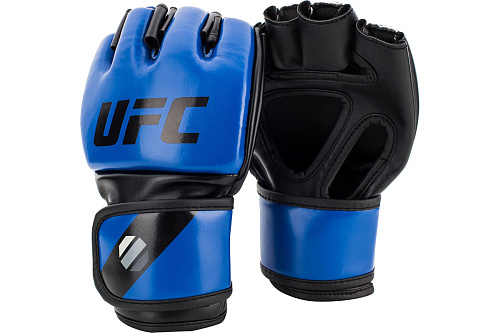 Перчатки MMA для грэпплинга UFC 5 унций синие L/XL Купить Перчатки MMA для грэпплинга UFC 5 унций синие L/XL в Москве