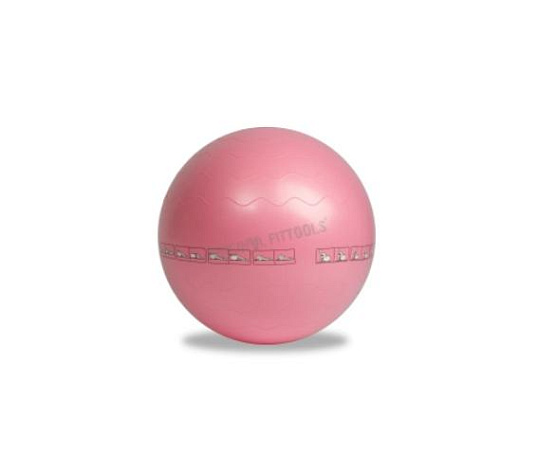 Гимнастический мяч Original FitTools 65 см розовый