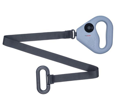 Перкуссионный массажер Ergonova Max Burn 2 в 1 с ремнем