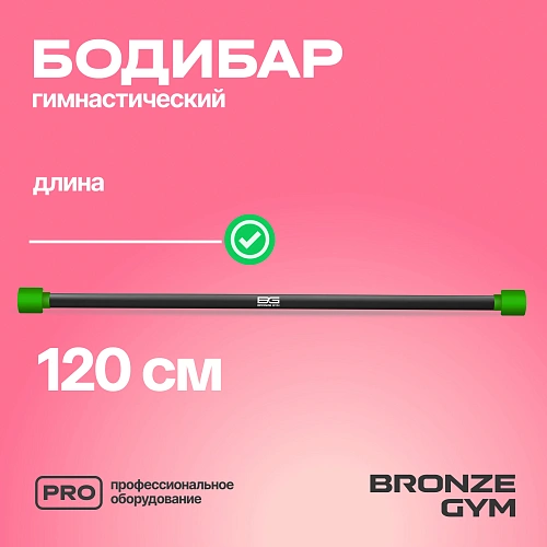 Гимнастическая палка бодибар Bronze Gym, 3 кг