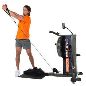 Купить Гребной тренажер First Degree Fitness FluidPowerCUBE™ Grey в Москве