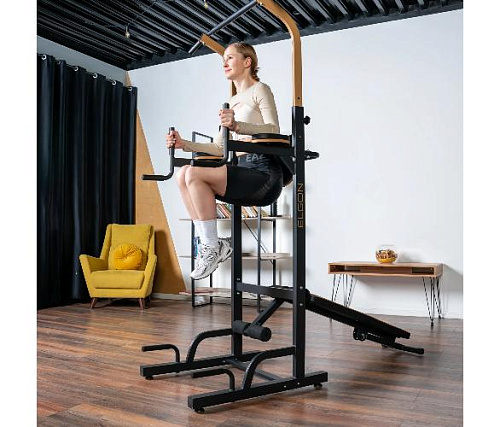 Турник 3 в 1 со скамьей Oxygen ELGON