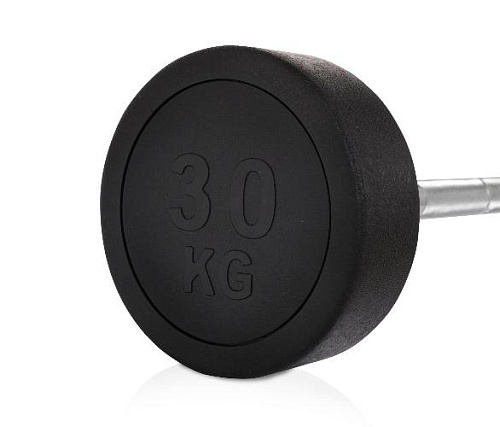 Штанга прямая обрезиненная Unix Fit PRO 30 кг