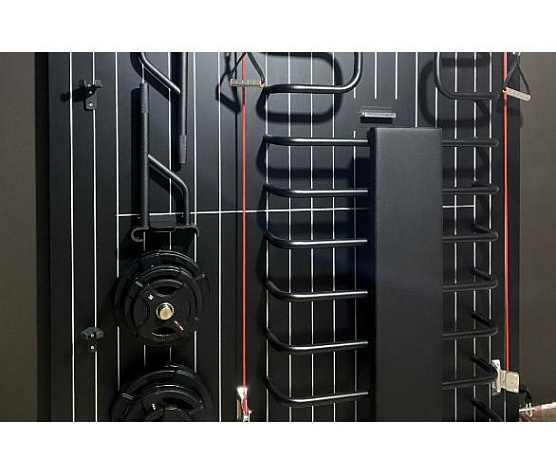 Шведская стенка Desire REGATTA BLACK RACK (многофункциональный комплекс с элементами отделки частных яхт и местом для хранения инвентаря) фото1