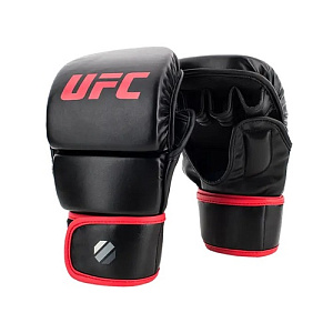 Купить UFC Перчатки MMA для спарринга 8 унций черные S/M в Москве