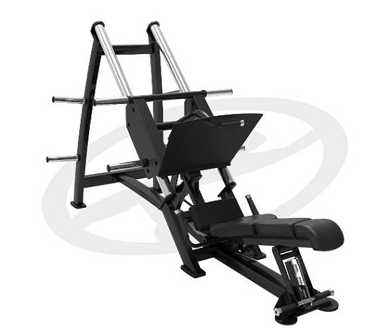 Нагружаемый дисками тренажер Oxide Fitness F037 жим ногами 45