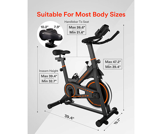 Кардиотренажер Urevo sports Kardio E1 фото7