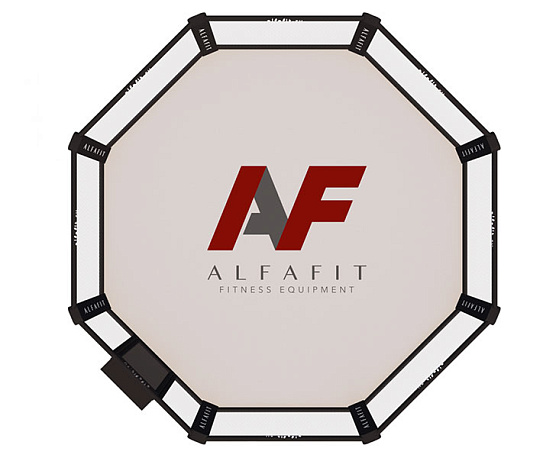 Октагон тренировочный AlfaFit на помосте высотой 1 м фото2