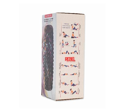 Цилиндр массажный профессиональный Rebel Fitness 33 х 13 см фото3