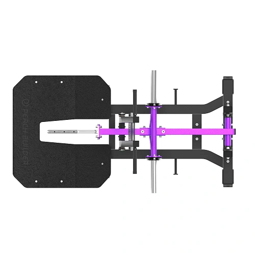 Приседание с поясом серии Peach Builder PB312