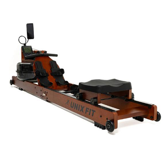 Гребной тренажер Unix Fit Wood Rower Dark