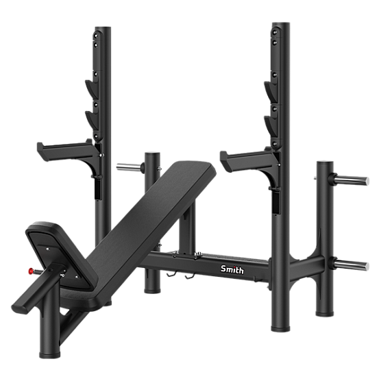 Олимпийская скамья для жима с положительным наклоном Smith Fitness Excellence RE6005