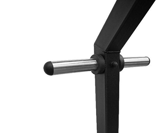 Скамья для жима лёжа с доводчиком, упором и подставкой для ног Bronze Gym PARTNER ML-901