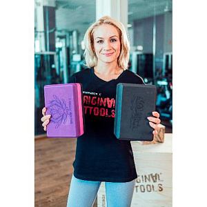 Купить Original FitTools Блок для занятий йогой Black Block  в Москве