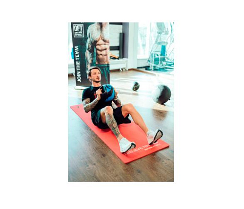 Мяч тренировочный медицинбол с хватами Original FitTools 5 кг