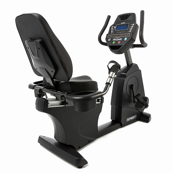 Горизонтальный тренажер Spirit Fitness CR800 Silver фото5