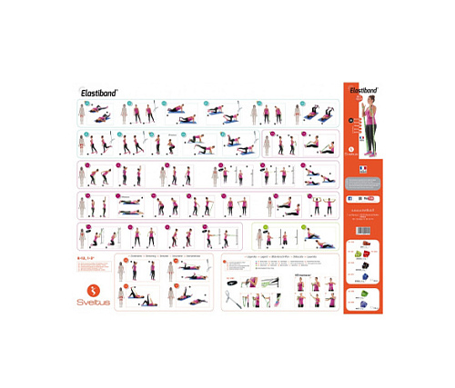 Эспандер Original FitTools Elastiband 15 кг сиреневый