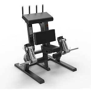 Купить Нагружаемый дисками тренажер Spirit Fitness SP-4512 Сгибание ног стоя в Москве
