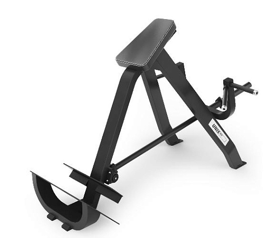 Нагружаемый дисками тренажер Unix Fit PRO (UC-1642) т-образная тяга с грифом (Т-тяга)