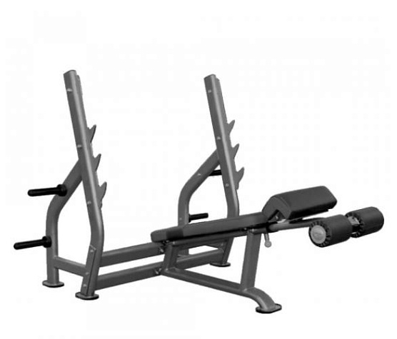 Олимпийская скамья с отрицательным наклоном Aerofit Impulse IT7016