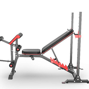 Купить Скамья Unix Fit BENCH 130DD силовая со стойками в Москве