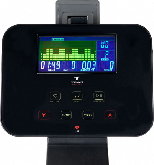 Вертикальный велотренажер Titanium Spintech U50 G фото2