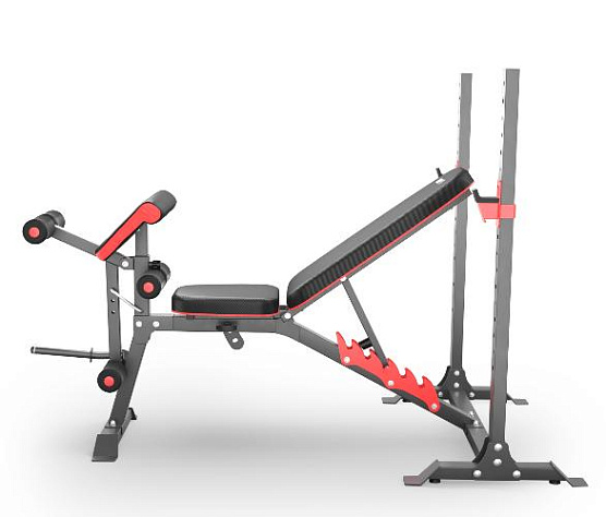 Силовая скамья со стойками Unix Fit BENCH 130DD фото1