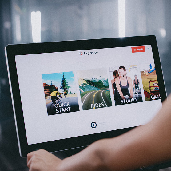 Вертикальный велотренажер Expresso GO Upright фото12